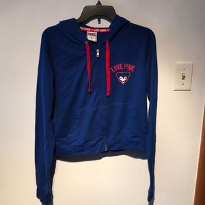 Chicago Cubs Pink zip up jacket